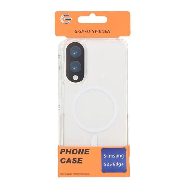 Mobile Case Shockproof Magsafe for Samsung Galaxy S25 Edge - Clear