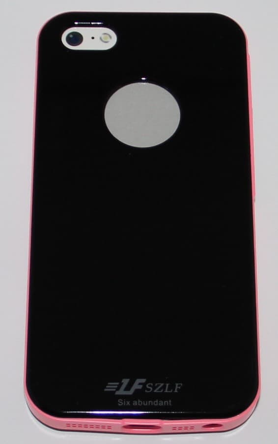 Mobilskal iPhone 5 - Rosa/Svart