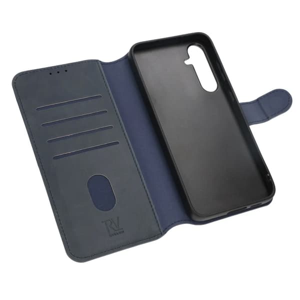 Samsung Galaxy S23 FE Plånboksfodral Magnet Rvelon - Blå