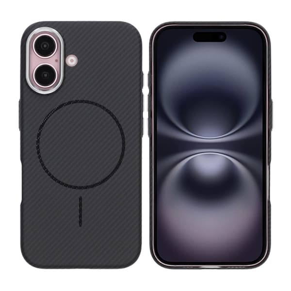iPhone 16 Carbon Case - Black