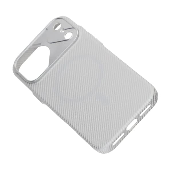 Amru Water Print Phone Case - iPhone 17 Pro Max Silver