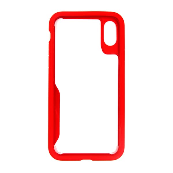 Mobile Case Shockproof for iPhone X and XS - Red
