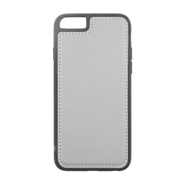 iPhone 6/6S Plånboksfodral Magnet Läder med Stativ - Grå