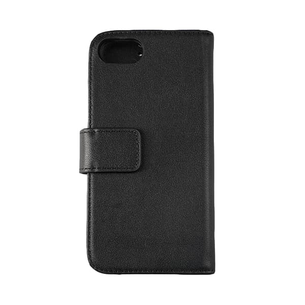 RV Leather Wallet Case-iPhone 7/8/SE 2020-Black
