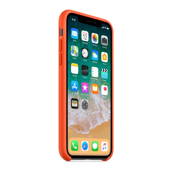 Silicone Mobile Case iPhone XS Max - Orange