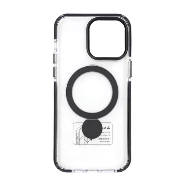 Pindun 360°Rotating Stand Magnetic Case For iPhone 14 Pro Black