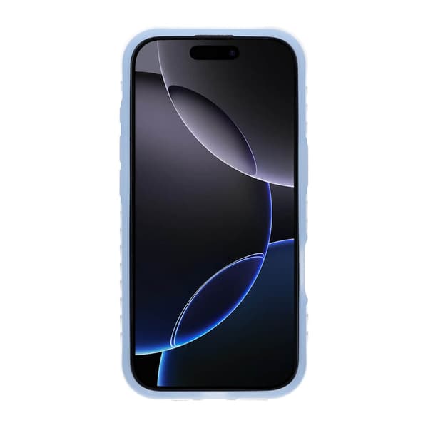 Matt Mobilskal med ringstativ för iPhone 16 Pro Max - Blå
