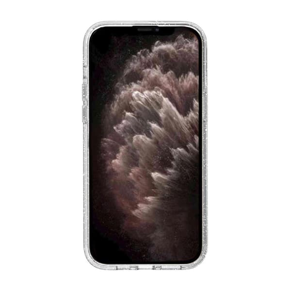 iPhone 11 Hybrid Case With Glitter - Transparent