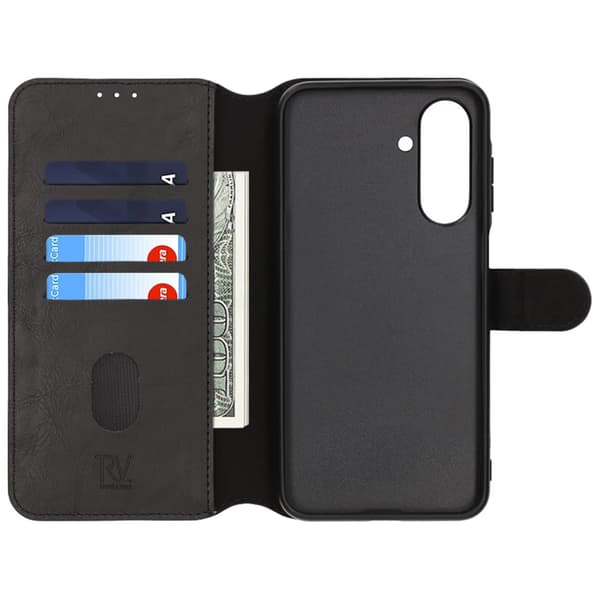 Samsung Galaxy A26 Plånboksfodral Magnet Rvelon - Svart