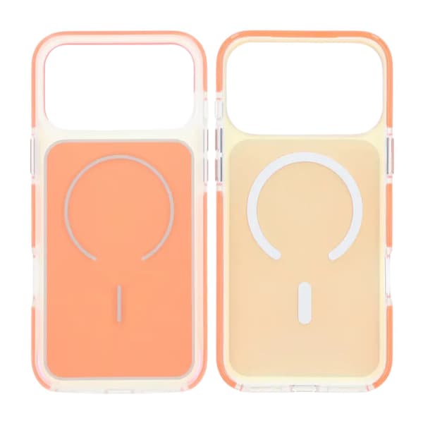 Mobilskal TPU Bumper med Magsafe för iPhone 17 Pro - Orange