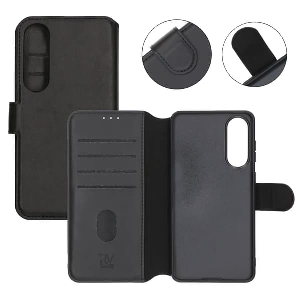 RV Wallet Case Samsung S25 Edge Black