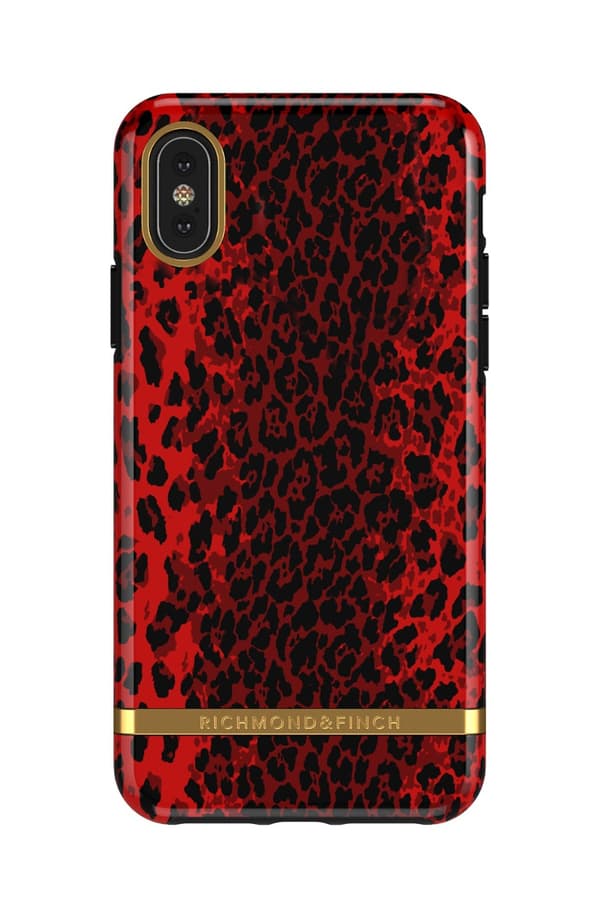 Richmond and Finch Red Leopard iPhone XS MAX