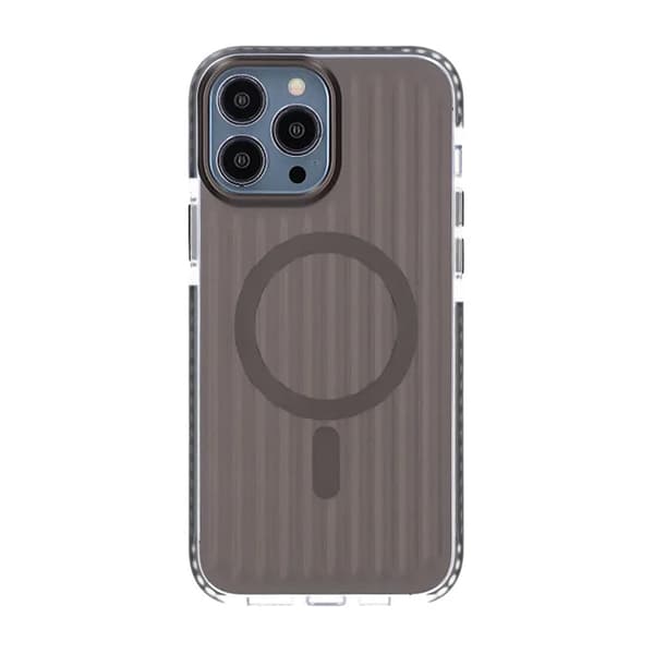 Patterned TPU Case for iPhone 13 Pro Max with MagSafe - Black