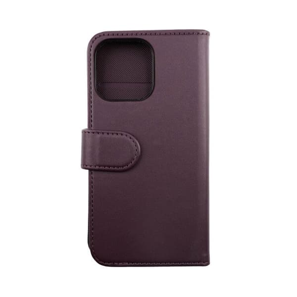iPhone 13 Pro Plånboksfodral Magnet Rvelon - Mörklila