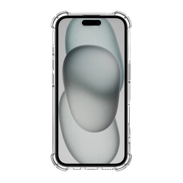 iPhone 16 Plus Shockproof Case - Transparent