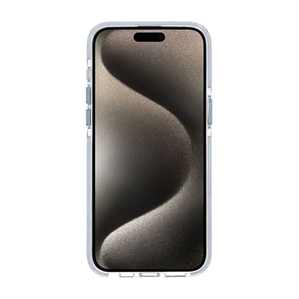 Patterned TPU Case for iPhone 15 Pro Max with MagSafe - Blue