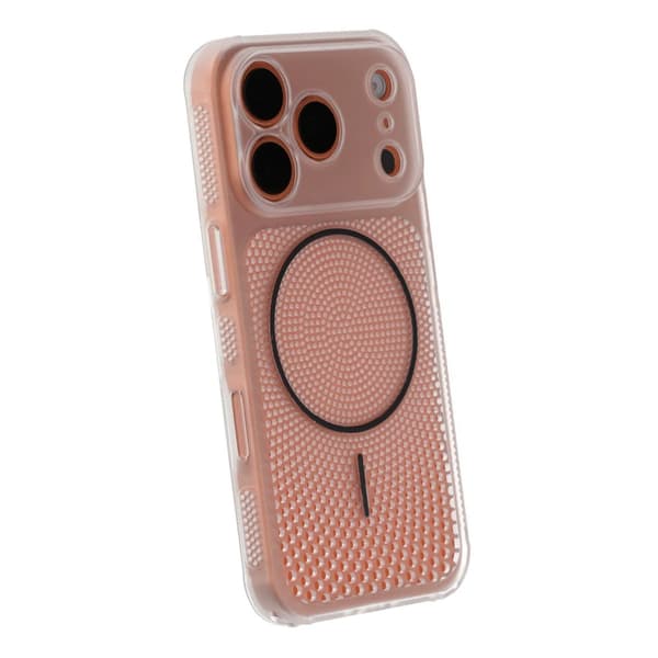 Magnetic Mesh Cooling Phone Case For iPhone 17 Pro/18 Pro White
