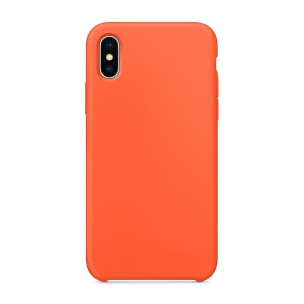 Silicone Mobile Case iPhone XS Max - Orange