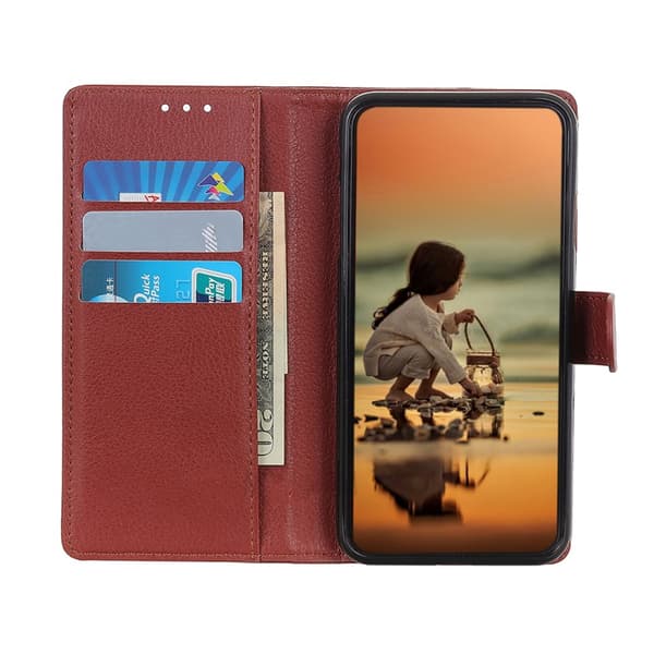 Xiaomi Mi 11 Wallet Case with Stand - Brown