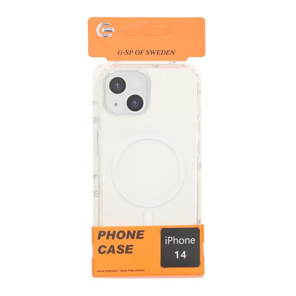 Mobile Case Shockproof with Magsafe for iPhone 14 - Transparent