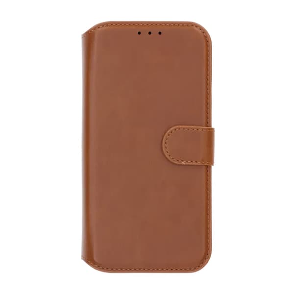 RV Magnetic Wallet Case iPhone 17 Pro Brown