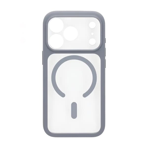 Case for iPhone 17 Pro Max - MagSafe and Camera Protection - Gray