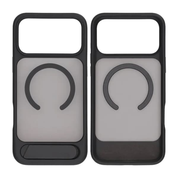 Rvelon Mobilskal med Stativ för iPhone 17 Pro Max - Svart