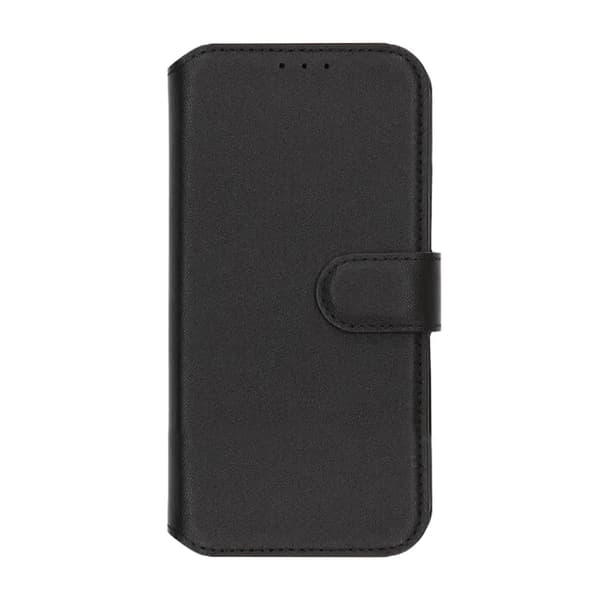 RV Genuine leather Wallet Case iPhone 17 Black
