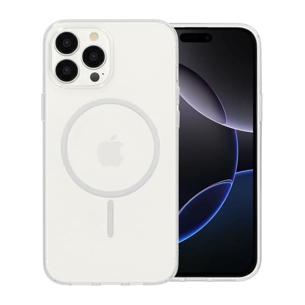 Magsafe Shockproof Case for iPhone 16 Pro - Transparent