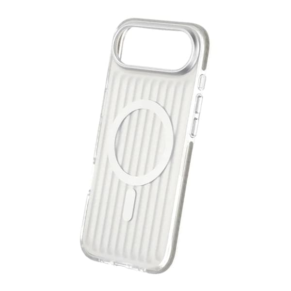 Mobilskal Korrugerad Magsafe för iPhone Air - Silver