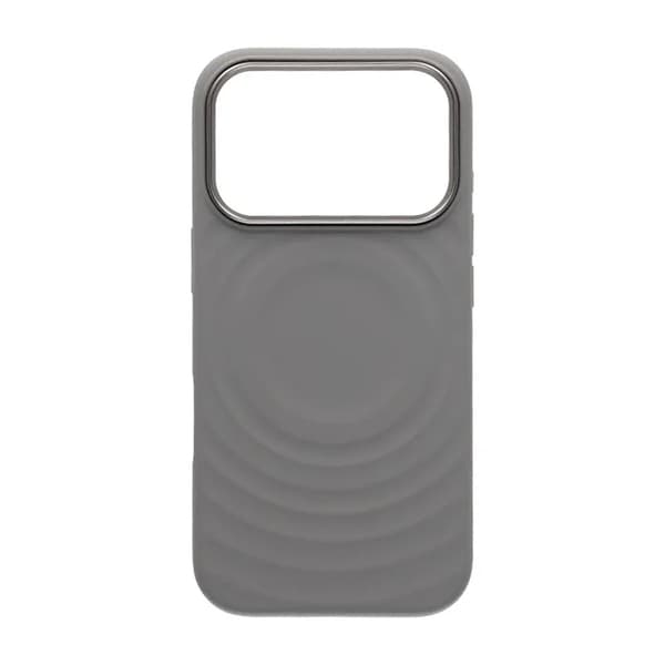 Mobilskal Silikon med Magsafe för iPhone 17 Pro - Ljusgrå