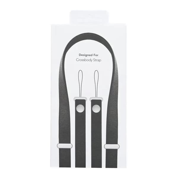 Crossbody Strap för iPhone mobilskal - Svart