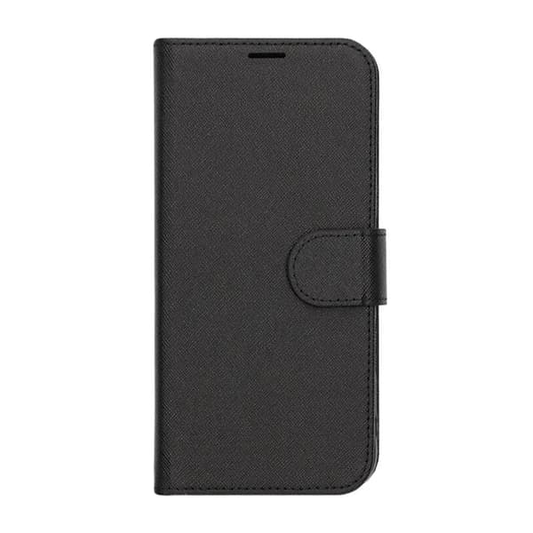 Plånboksfodral med stativ till iPhone 17 Pro - Svart