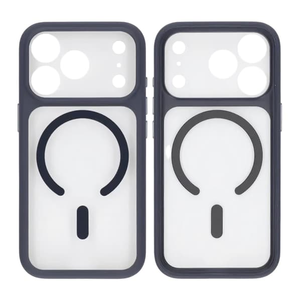 Skal för iPhone 17 Pro Max - MagSafe & Kameraskydd - Blå