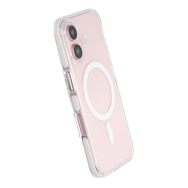 iPhone 16 Mobilskal Magnet Dubbelskydd - Vit