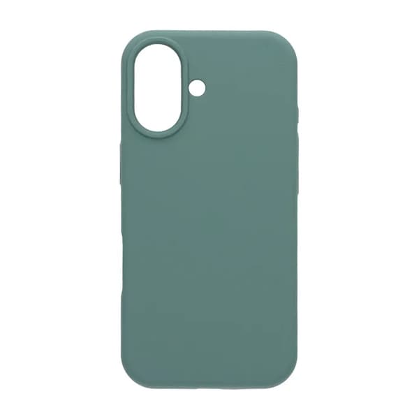 Mobilskal Mjukt Silikon för iPhone 17 - Grön
