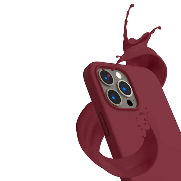 iPhone 14 Pro Silicone Case Rvelon - Red