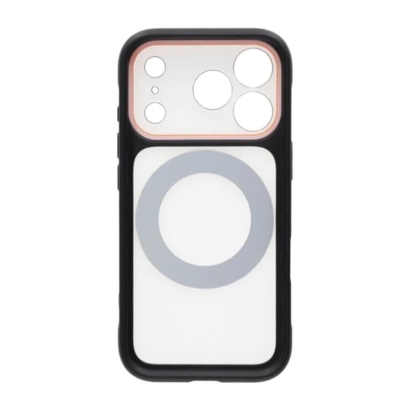 Skal med Roterbart MagSafe-Stativ för iPhone 17 Pro - Svart