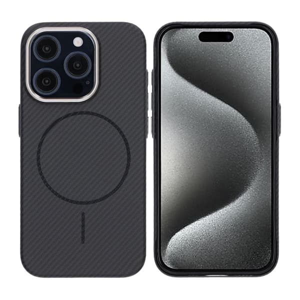 iPhone 15 Pro Carbon Case - Black