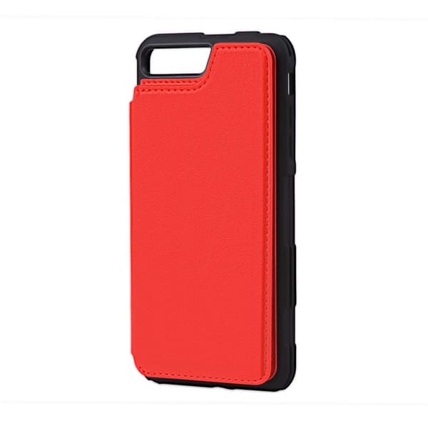 Mobile Case Shockproof Card Slot G-SP for iPhone 7 and 8 Plus - Red