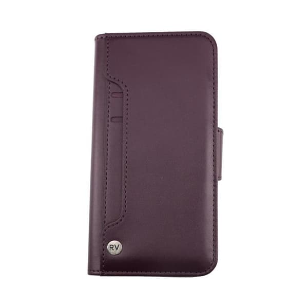 iPhone 13 Mini Plånboksfodral Extra Kortfack Rvelon - Mörklila