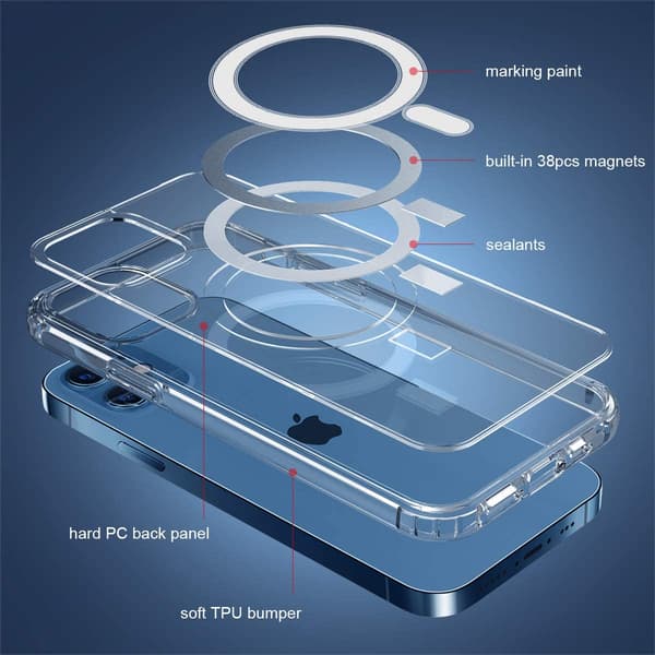 Magsafe Case iPhone 12 Mini - Transparent