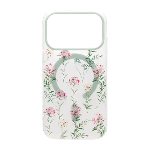 Painted Floral Matte Magnetic Case For iPhone 17 Pro Max - H1