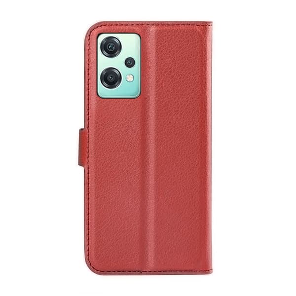 OnePlus Nord CE 2 Lite Plånboksfodral med Stativ - Brun