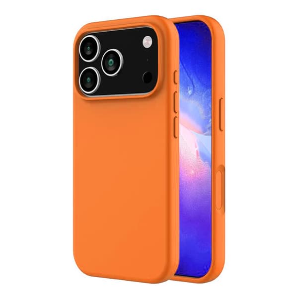 iPhone 17 Pro Max Case - Silicone With Magsafe Rvelon Cosmic Orange