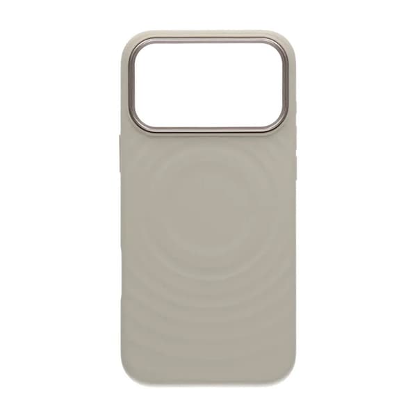 Mobile Case Silicone with Magsafe for iPhone 17 Pro Max - Beige