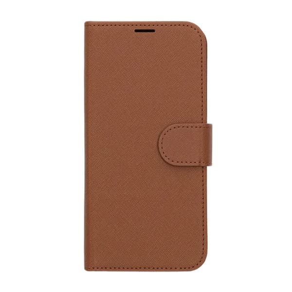 Plånboksfodral med stativ till iPhone 17 Pro Max - Brun