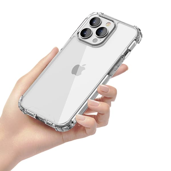 Shockproof Mobile Case iPhone 13 Pro - Transparent