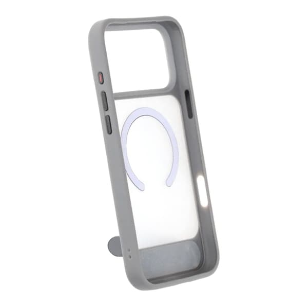 MagSafe-skal med stativ för iPhone 17 Pro - Grå