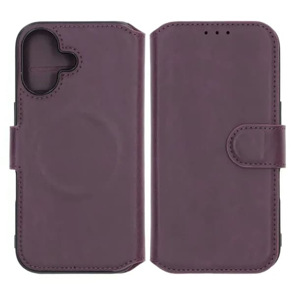 RV Wallet Case iPhone 17 Dark Cherry